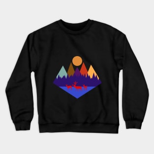 Mountain Scene #6 Crewneck Sweatshirt